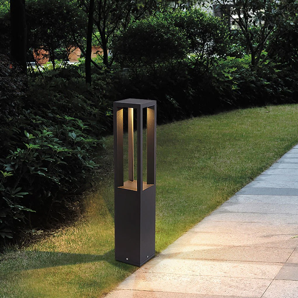 Falkner Square Landscape LED Stainless Steel Outdoor Lawn Light - Image 7