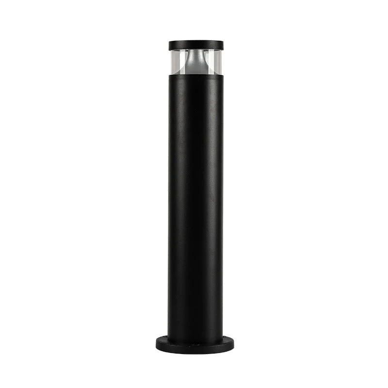 Fara Round Modern Outdoor Post Light - Image 6
