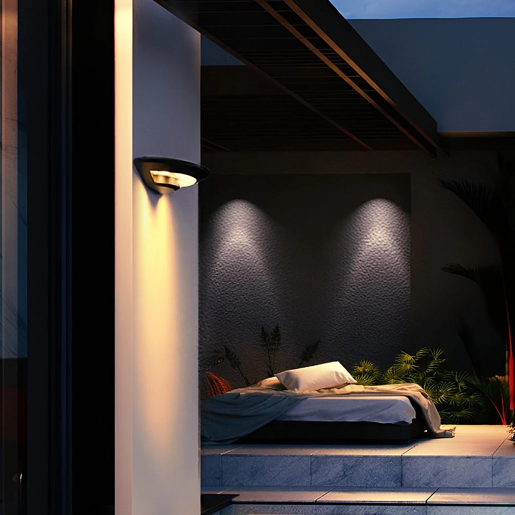 Farley Creative Elegance LED Outdoor Wall Sconce - Image 3
