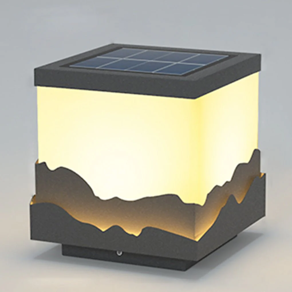 Farmer Fence Post LED Peaks Landscape Steel Outdoor Light - Image 3