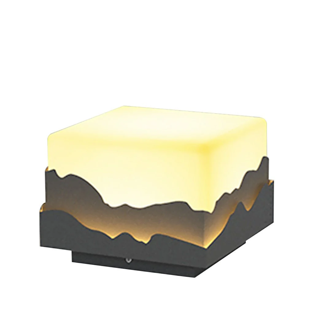 Farmer Fence Post LED Peaks Landscape Steel Outdoor Light - Image 4