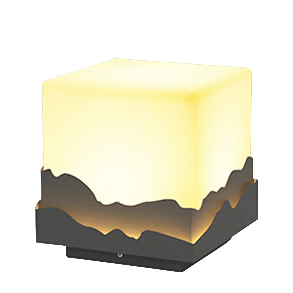 Farmer Fence Post LED Peaks Landscape Steel Outdoor Light - Image 5
