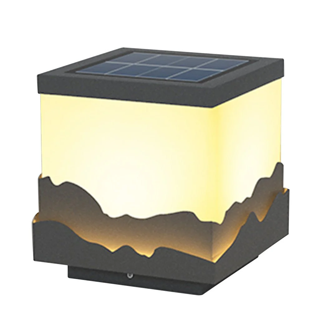 Farmer Fence Post LED Peaks Landscape Steel Outdoor Light - Image 7