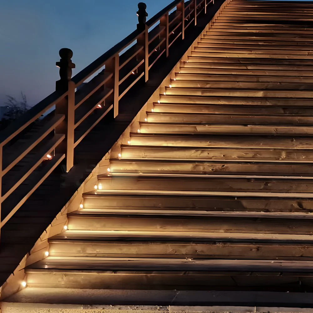 Feda Triangle Outdoor Deck Step Light