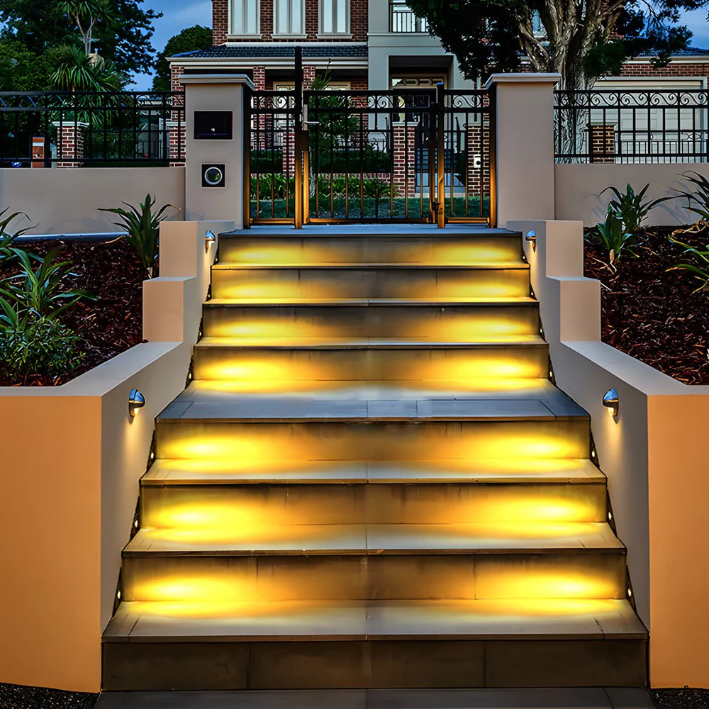 Feda Triangle Outdoor Deck Step Light - Image 2