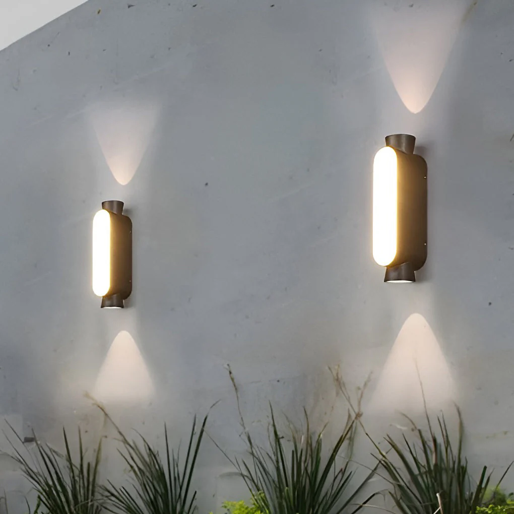 Femaly LED Modern Outdoor Wall Sconce Lighting - Image 11