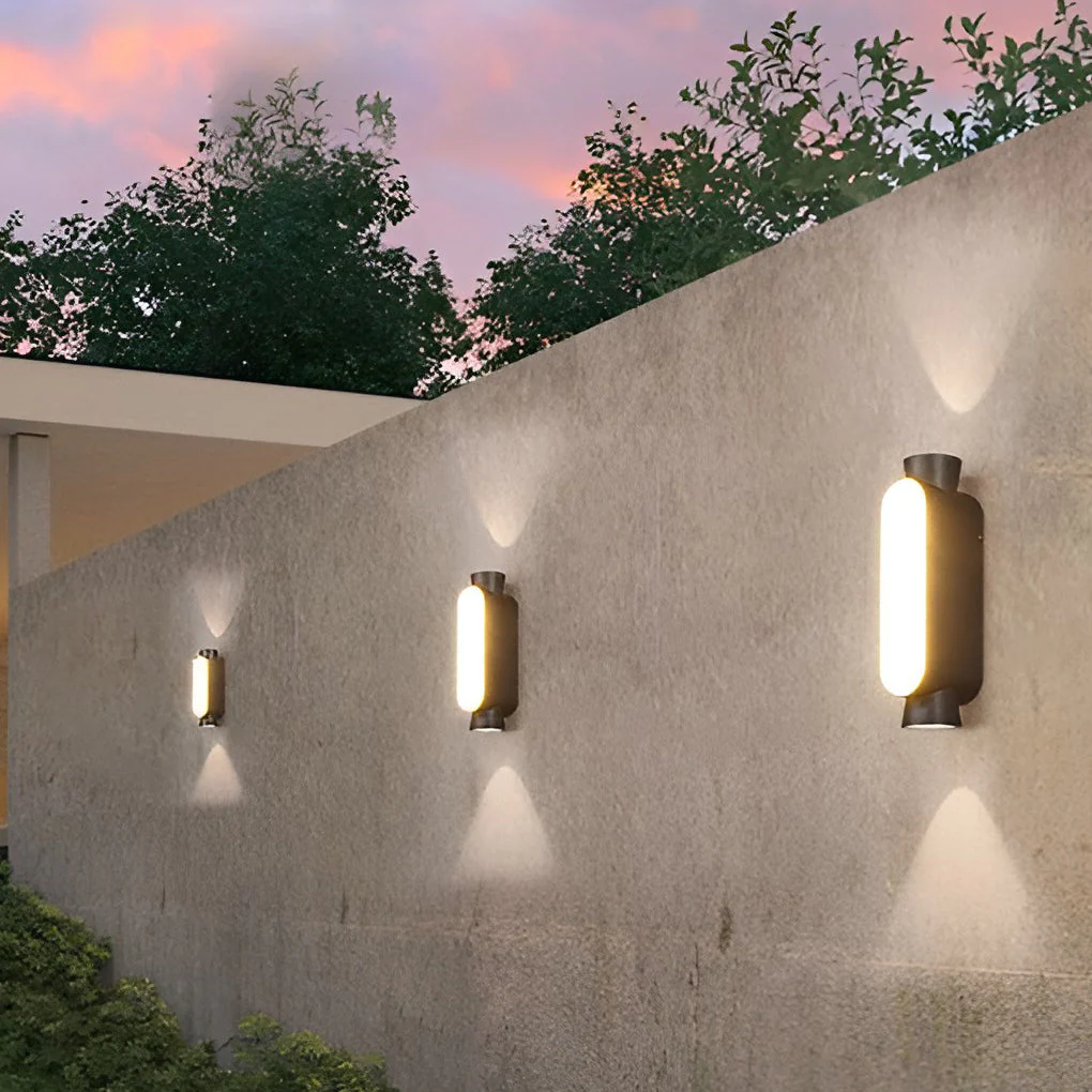 Femaly LED Modern Outdoor Wall Sconce Lighting - Image 12