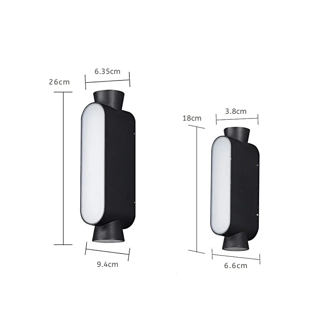 Femaly LED Modern Outdoor Wall Sconce Lighting - Image 13