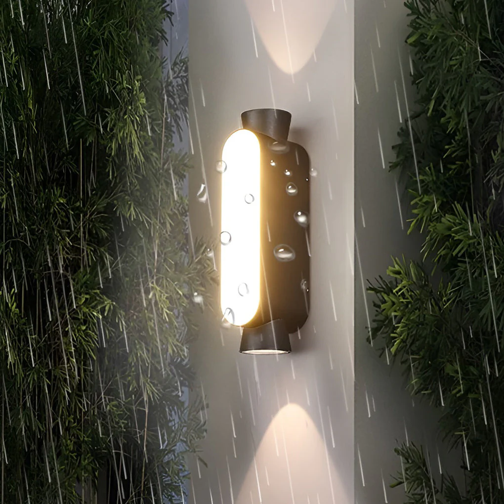Femaly LED Modern Outdoor Wall Sconce Lighting - Image 9
