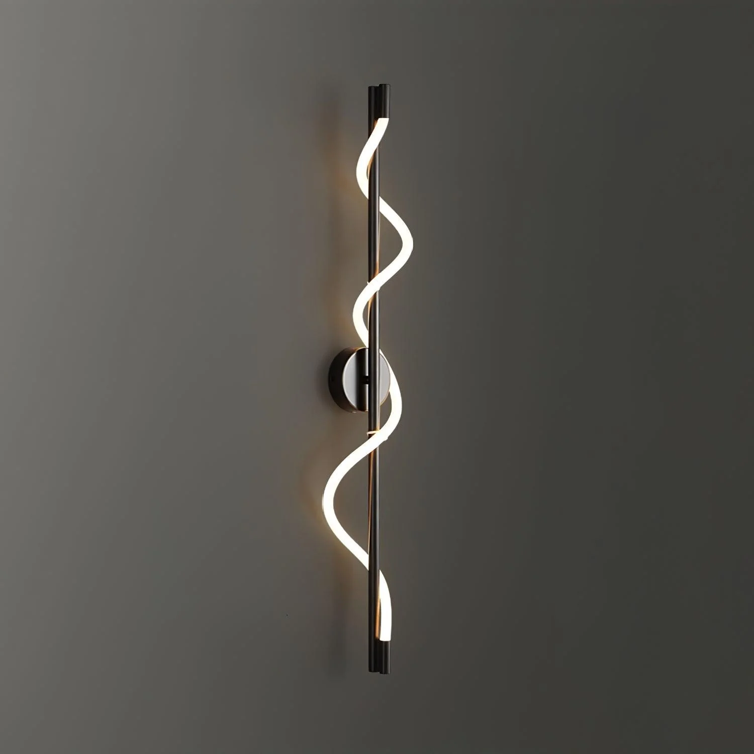 Fidora Sculptural Brass Silicone Wall Lamp - Image 41