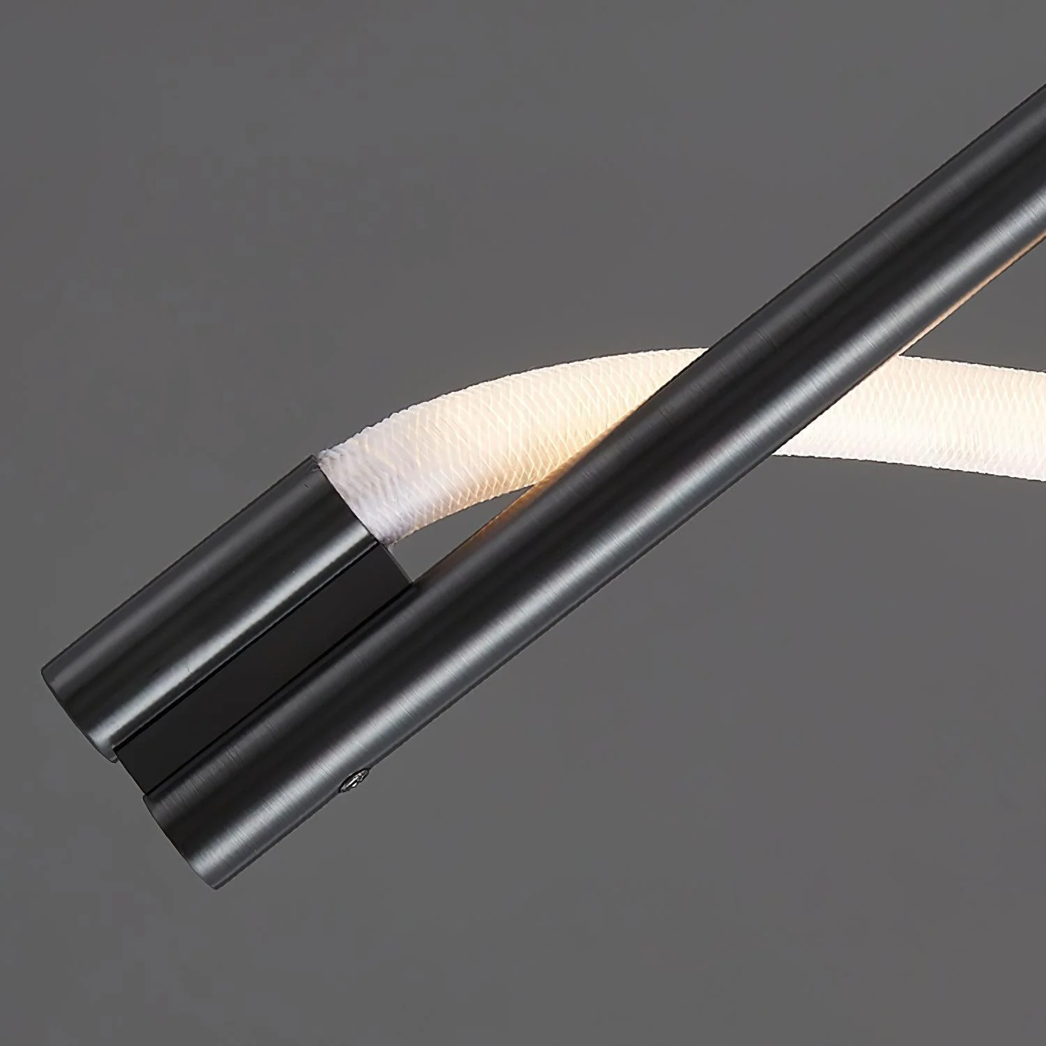 Fidora Sculptural Brass Silicone Wall Lamp - Image 5