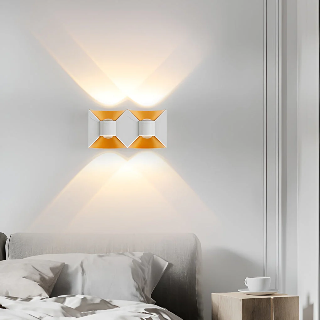 Fighte Square Modern Outdoor Sconces - Image 11