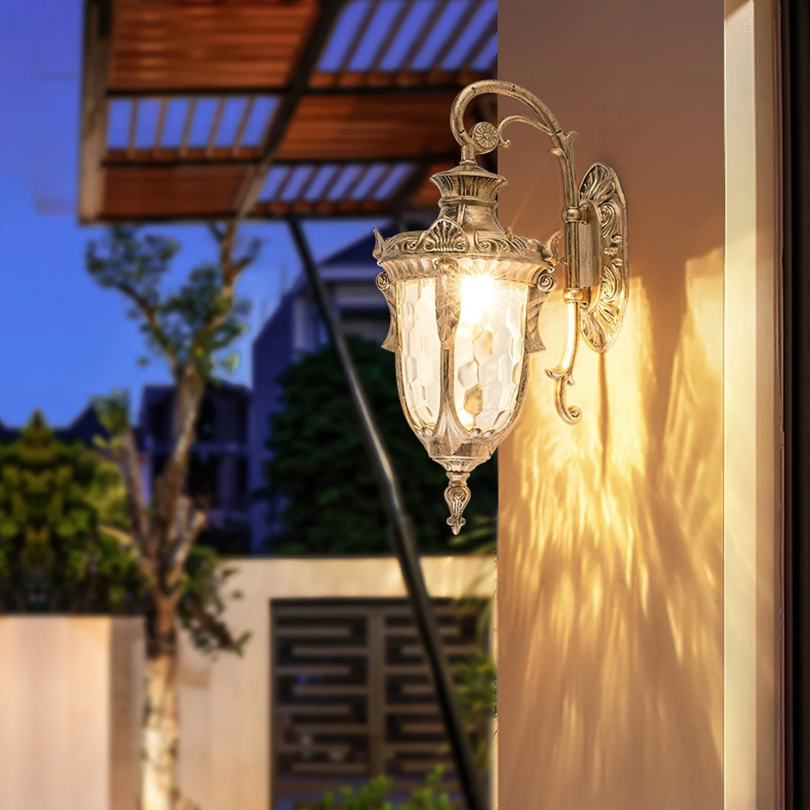 Fiorase Antique Glam Wall Lamp - Image 12