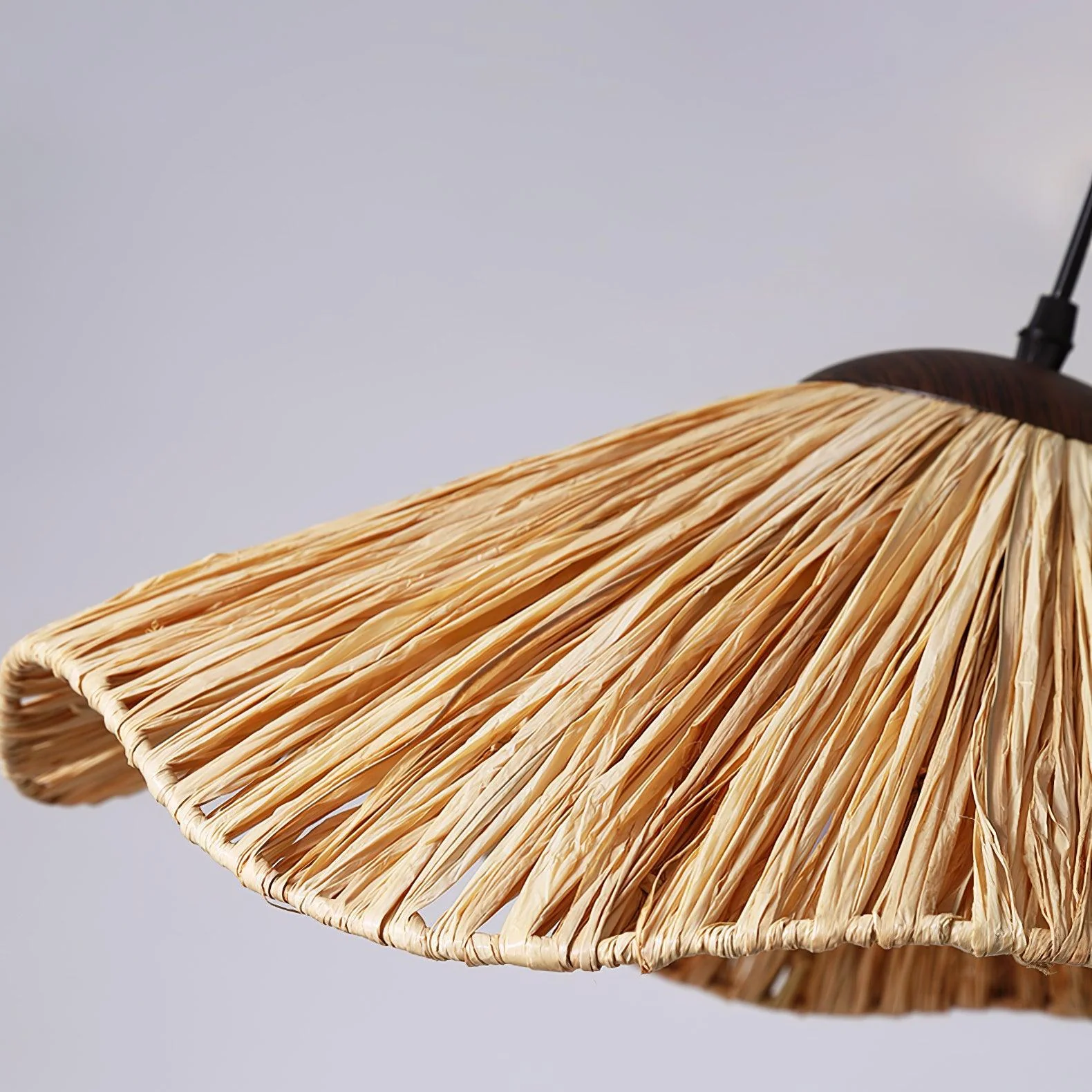 Firan Straw Bohemian Pendant Lamp - Image 10