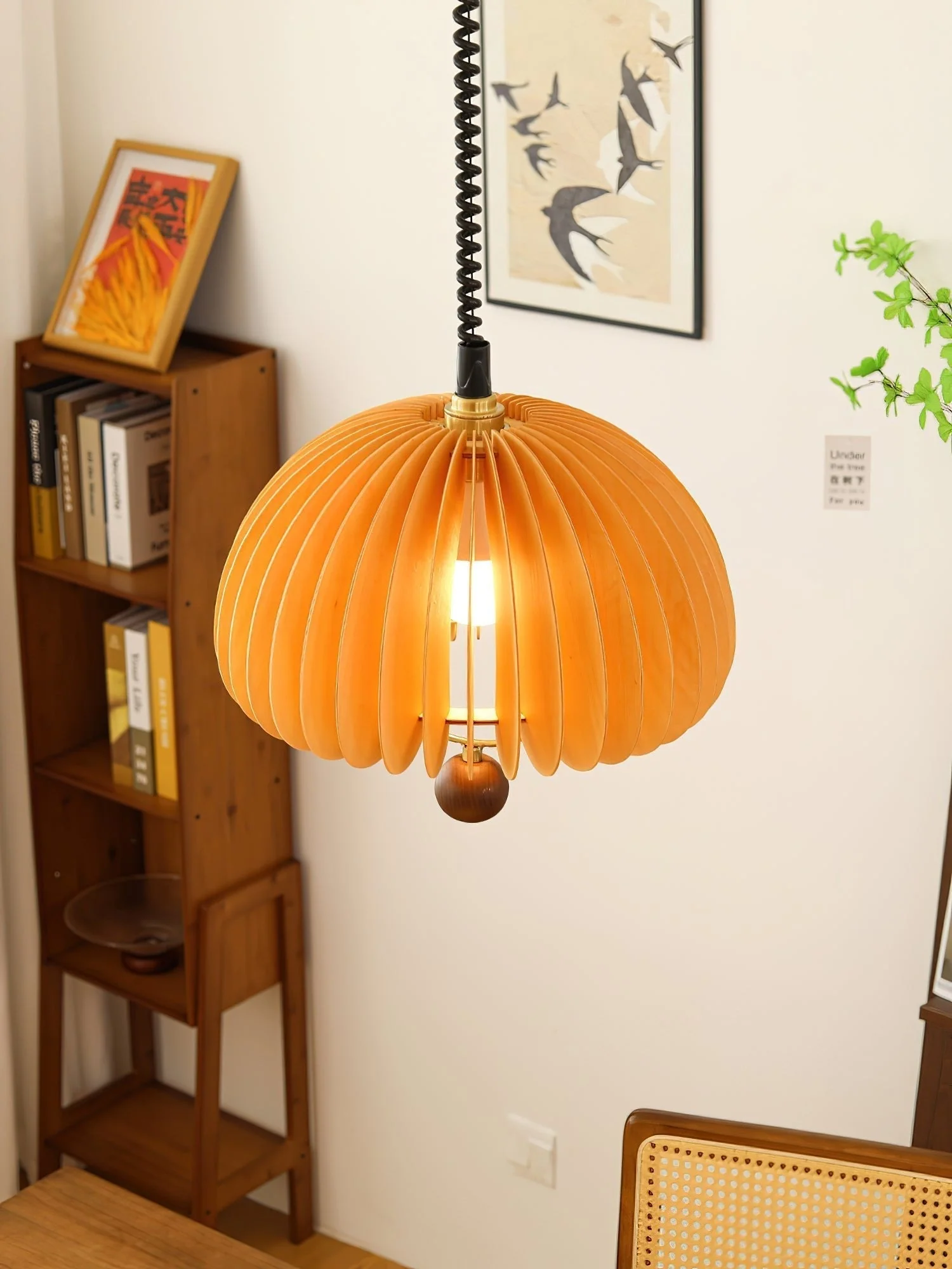 Fisher Modern Wood Pendant Light - Image 5