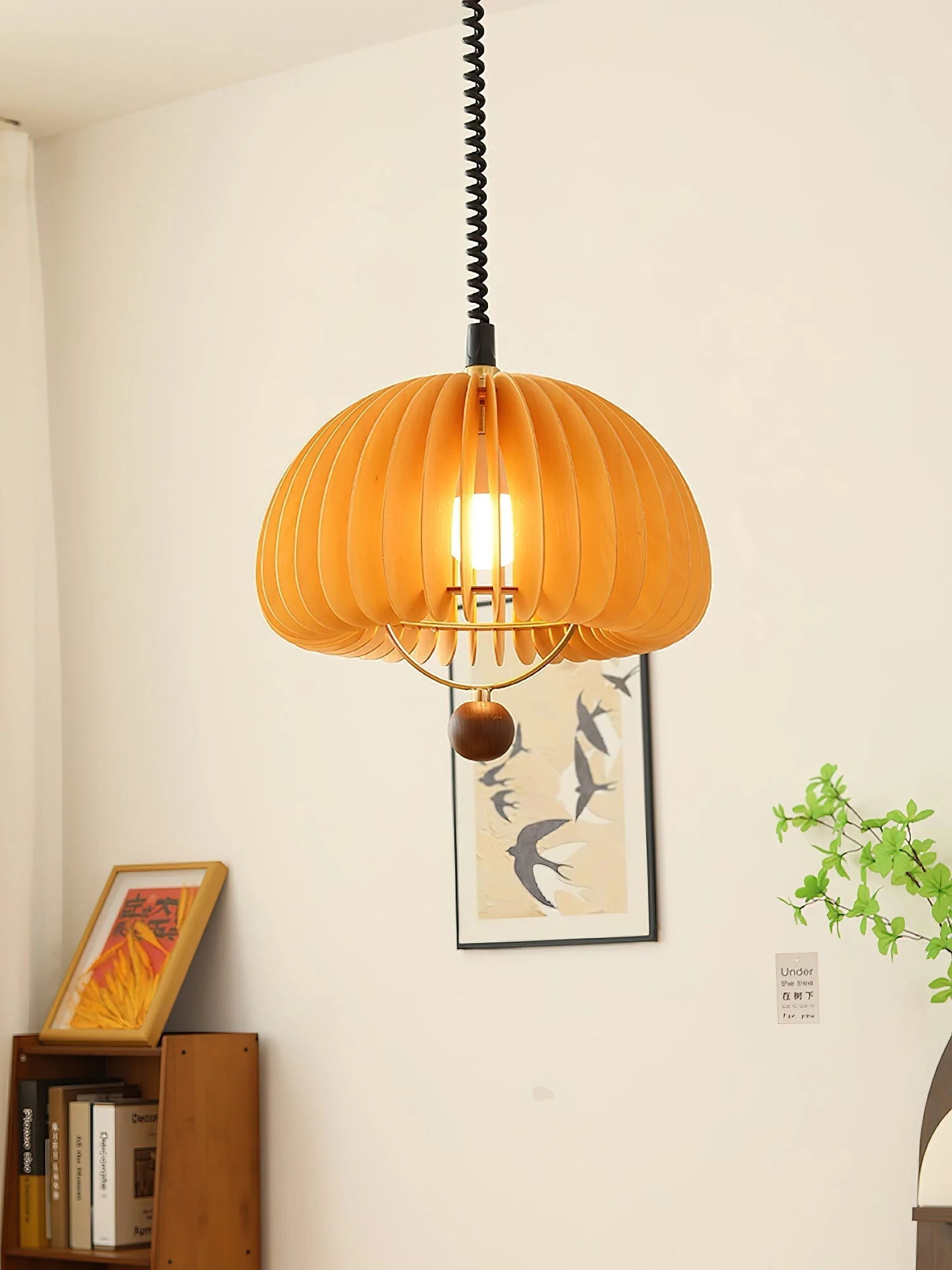 Fisher Modern Wood Pendant Light - Image 7