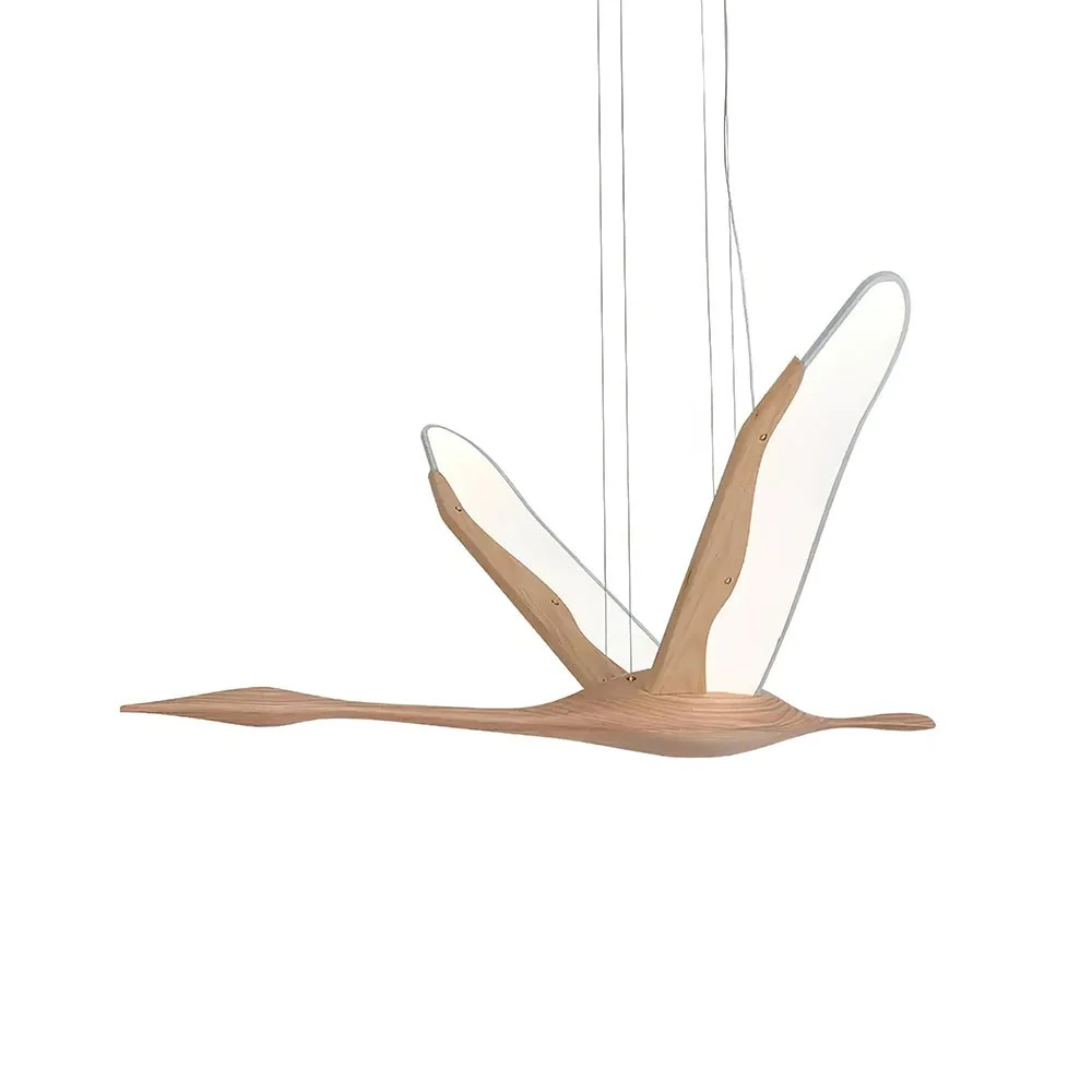 Flora Modern Wood Pendant Lamp - Image 13
