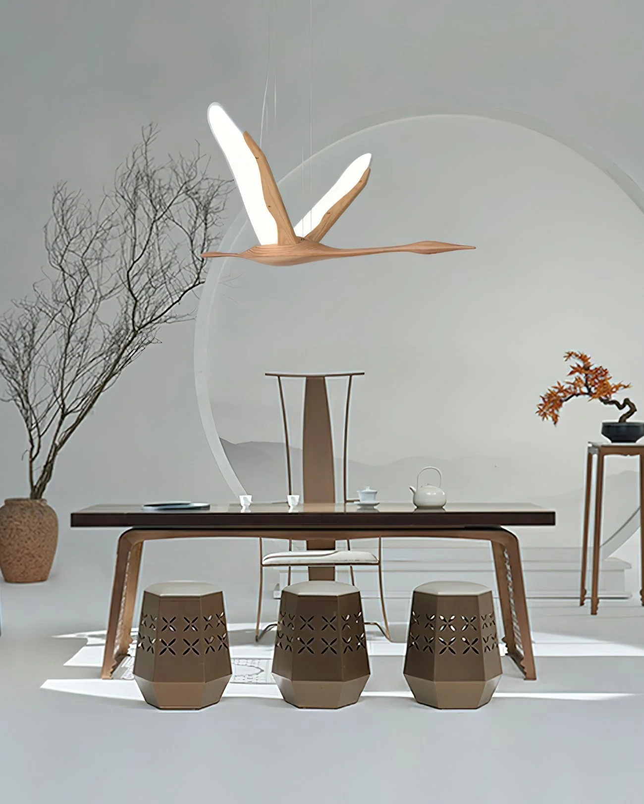 Flora Modern Wood Pendant Lamp - Image 15