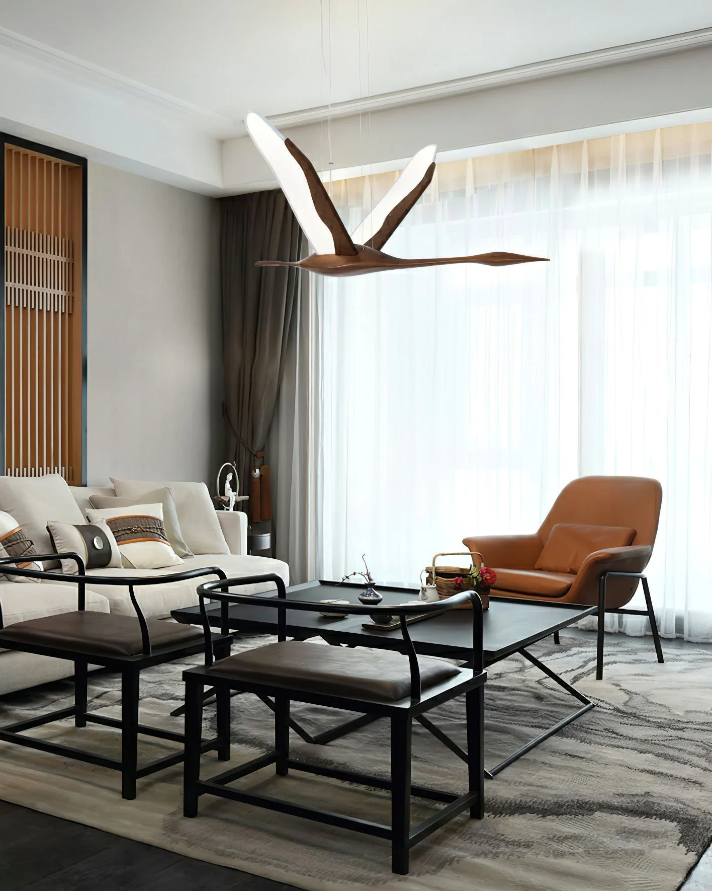 Flora Modern Wood Pendant Lamp - Image 17