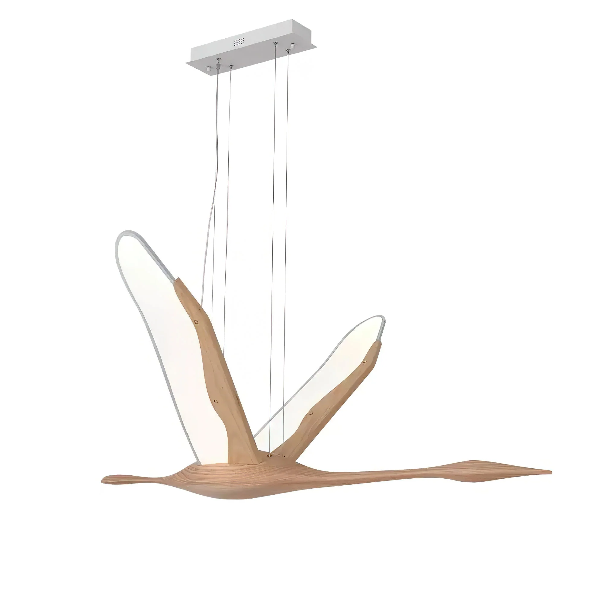 Flora Modern Wood Pendant Lamp - Image 2