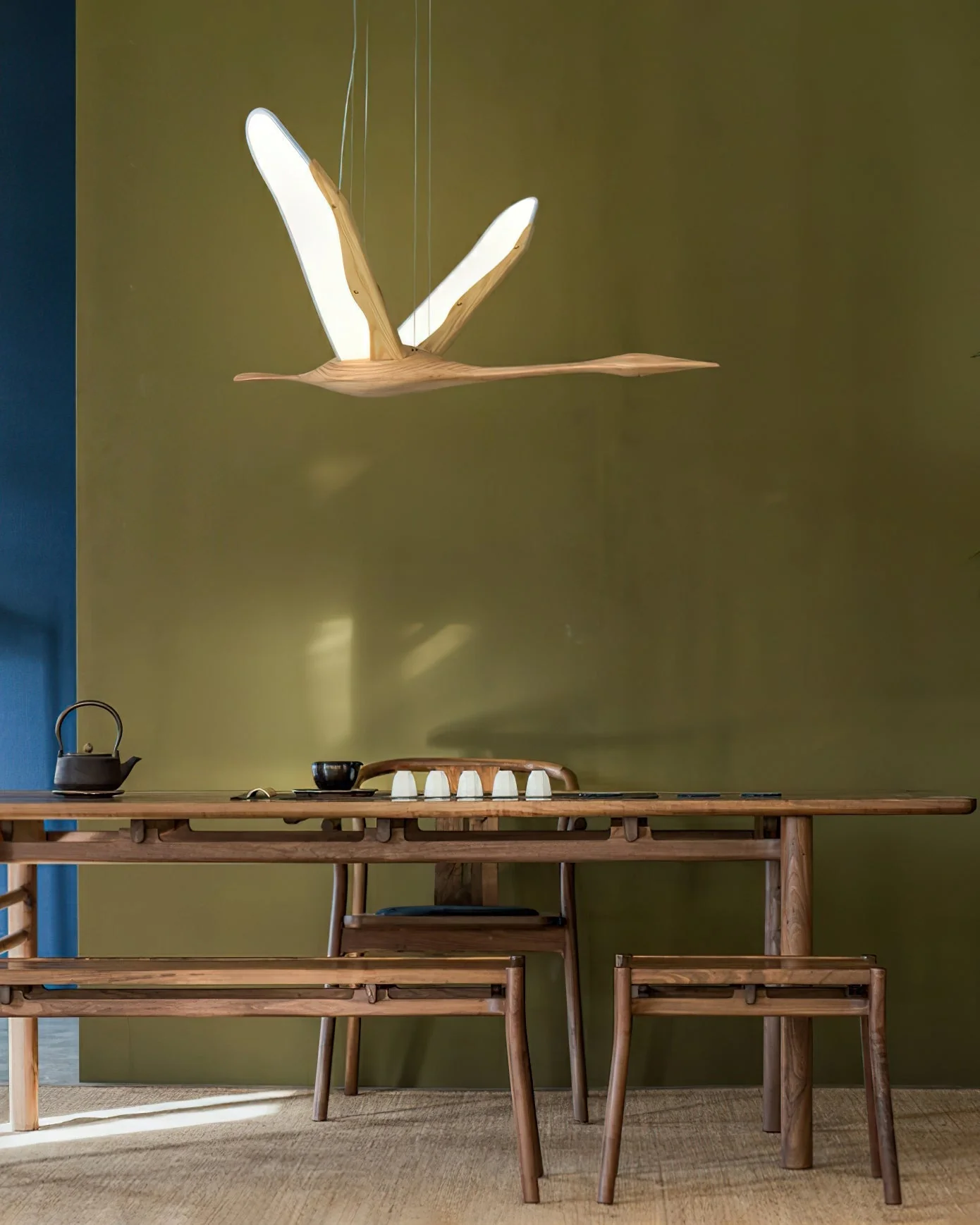 Flora Modern Wood Pendant Lamp - Image 7