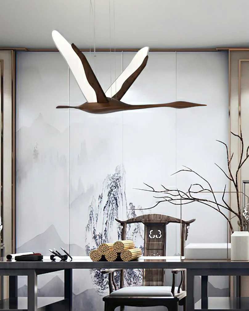 Flora Modern Wood Pendant Lamp - Image 9