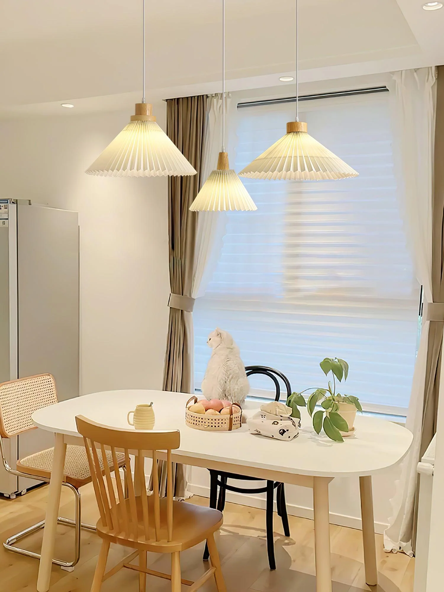 Flora Modern Wood Pendant Light - Image 28