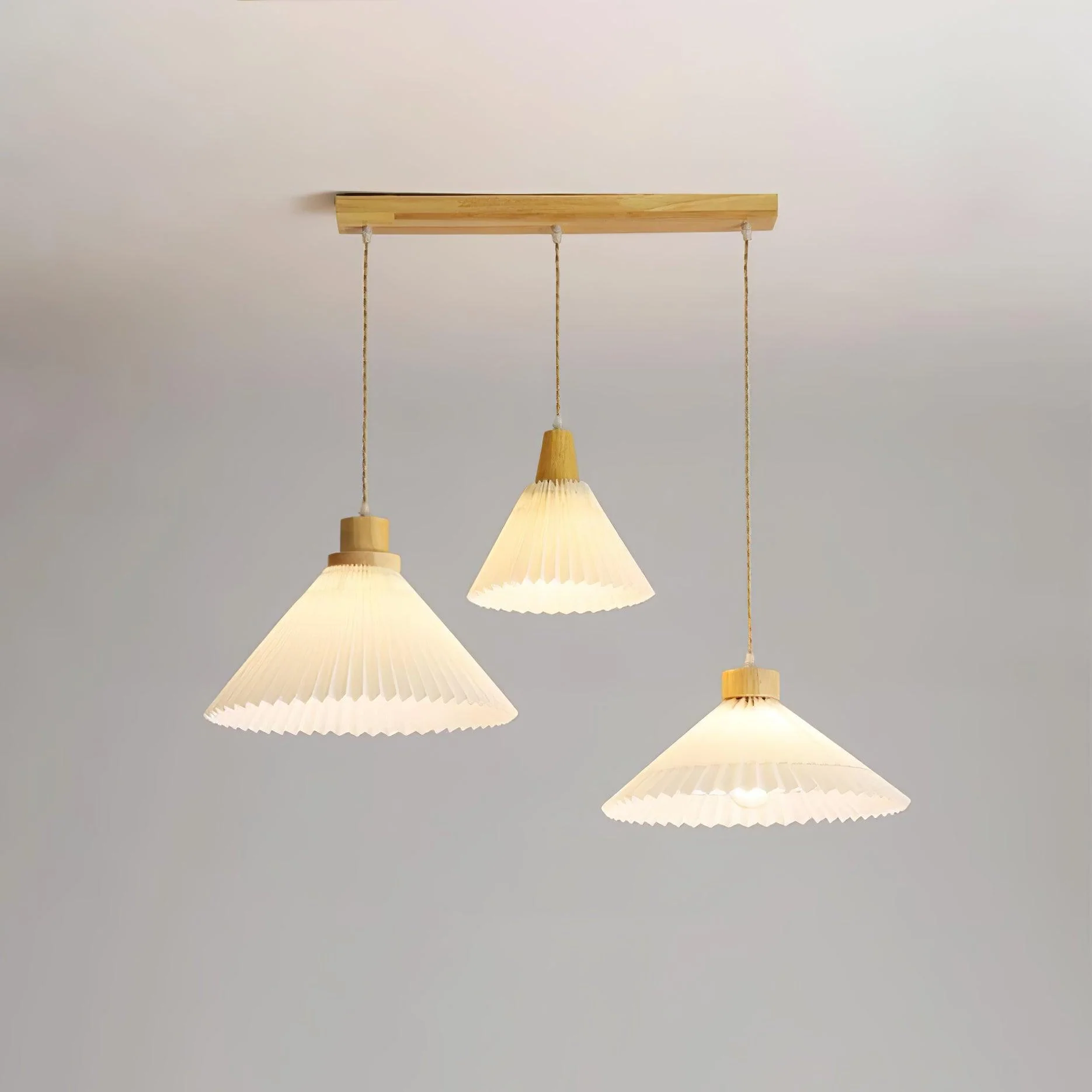 Flora Modern Wood Pendant Light - Image 35