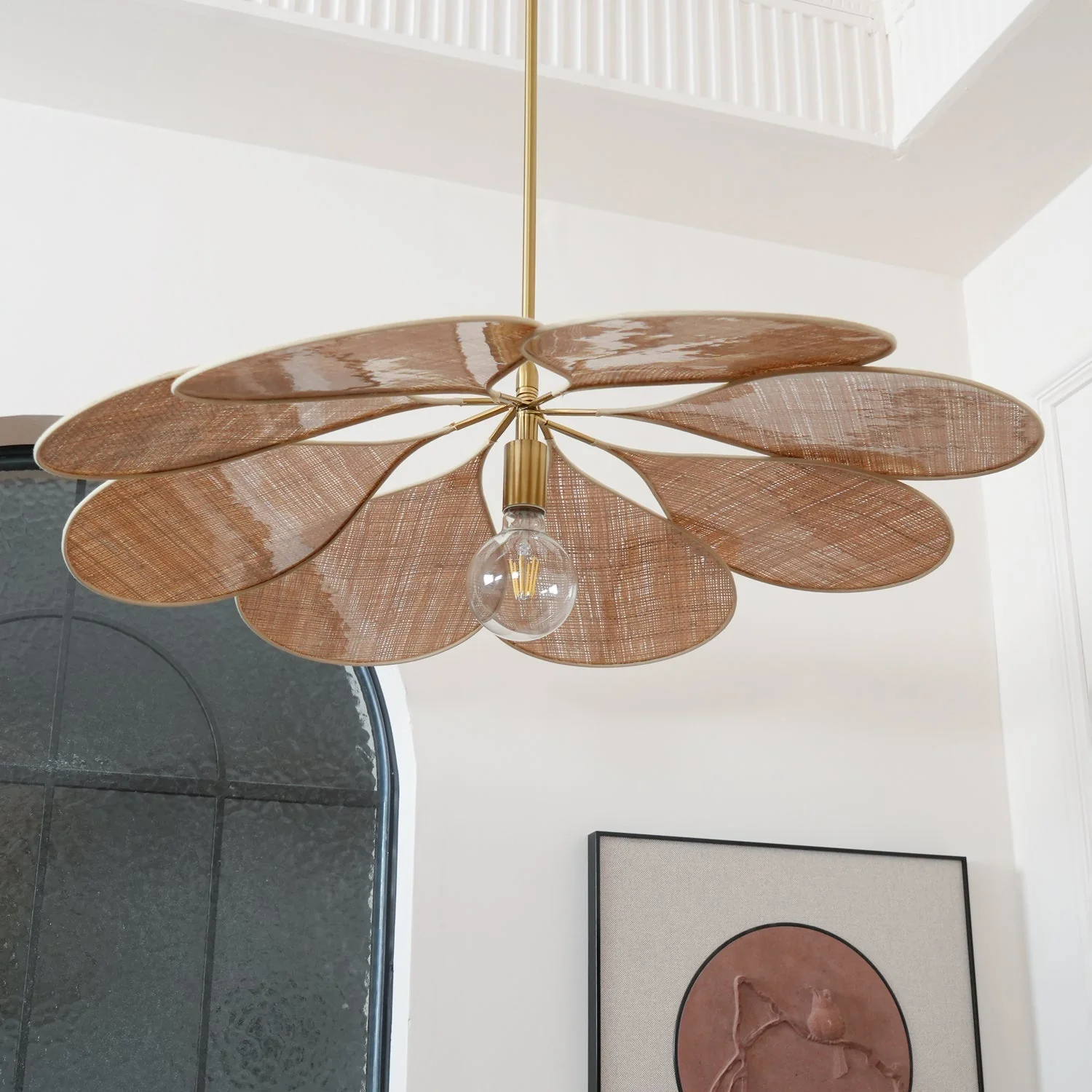 Flora Bohemian Fabric Pendant Lamp - Image 14