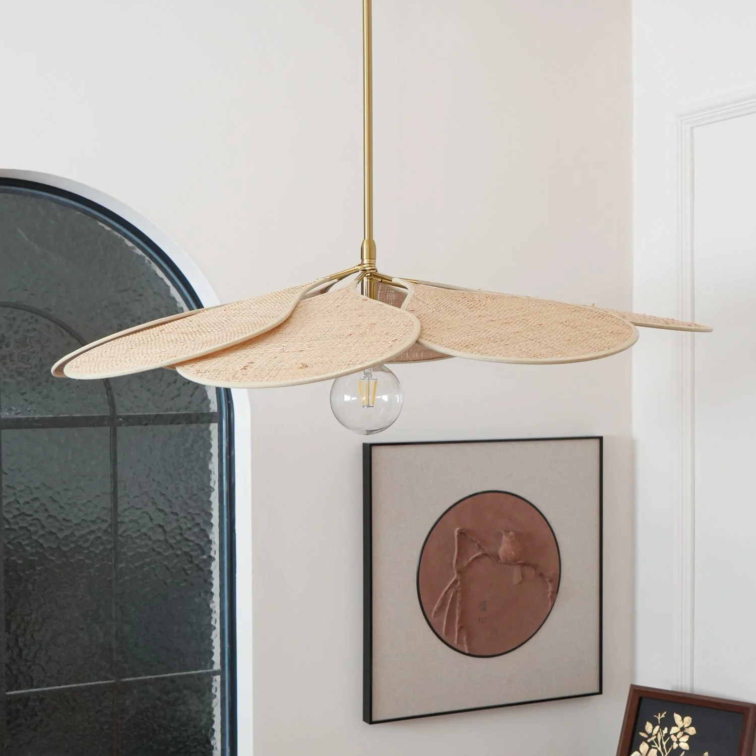 Flora Bohemian Fabric Pendant Lamp - Image 15