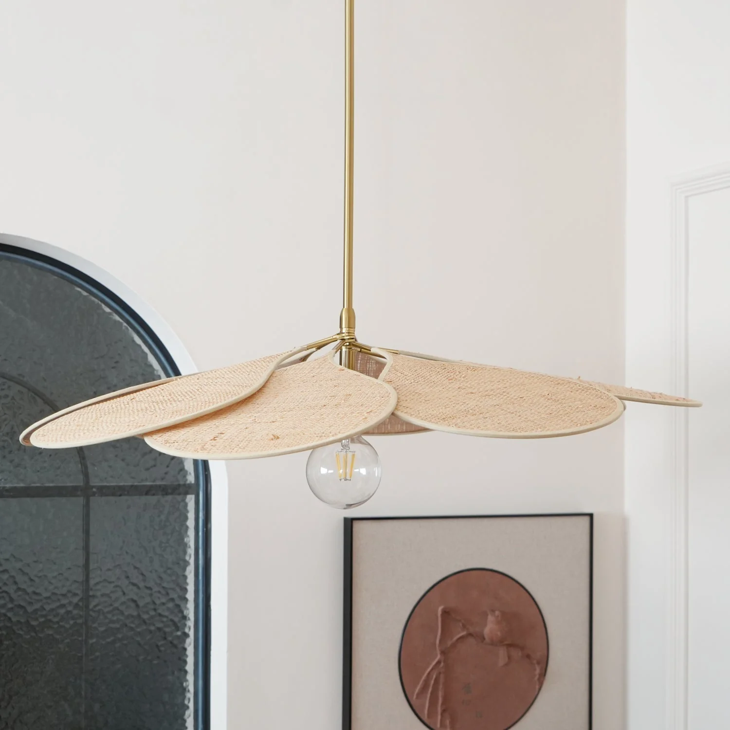 Flora Bohemian Fabric Pendant Lamp - Image 17