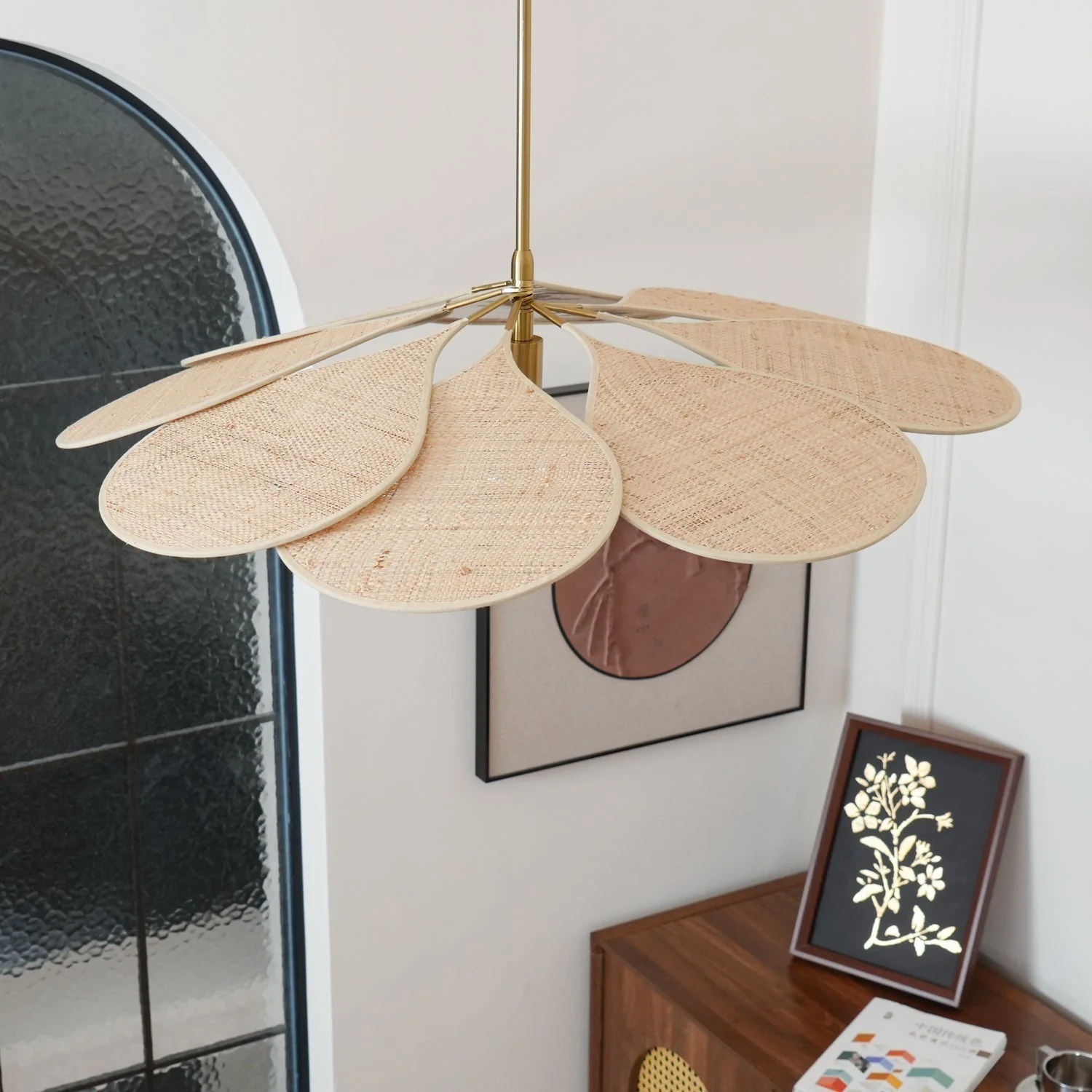 Flora Bohemian Fabric Pendant Lamp - Image 18