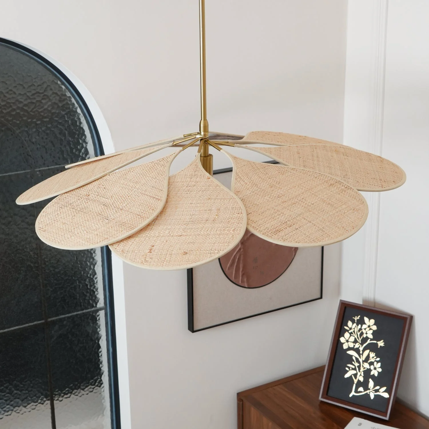 Flora Bohemian Fabric Pendant Lamp - Image 19