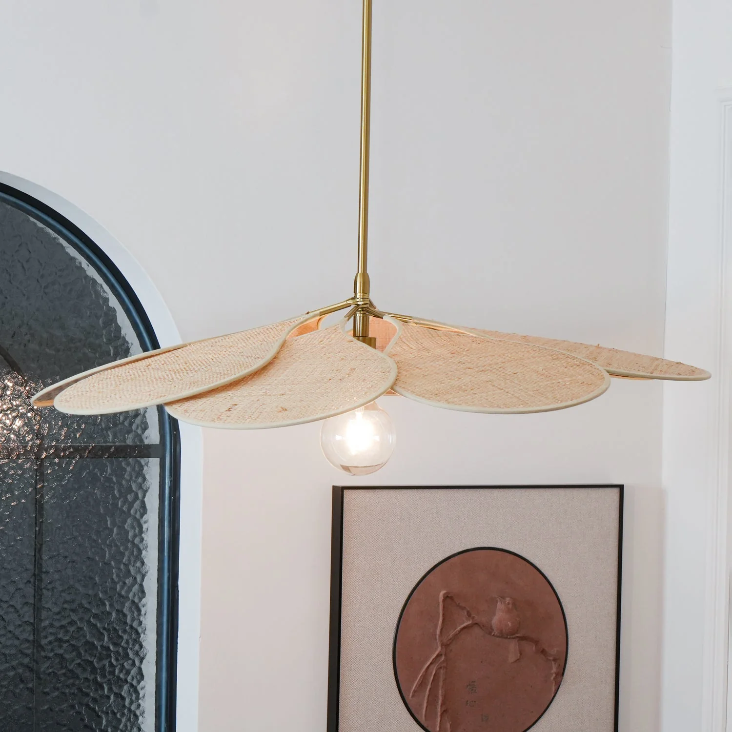 Flora Bohemian Fabric Pendant Lamp - Image 21