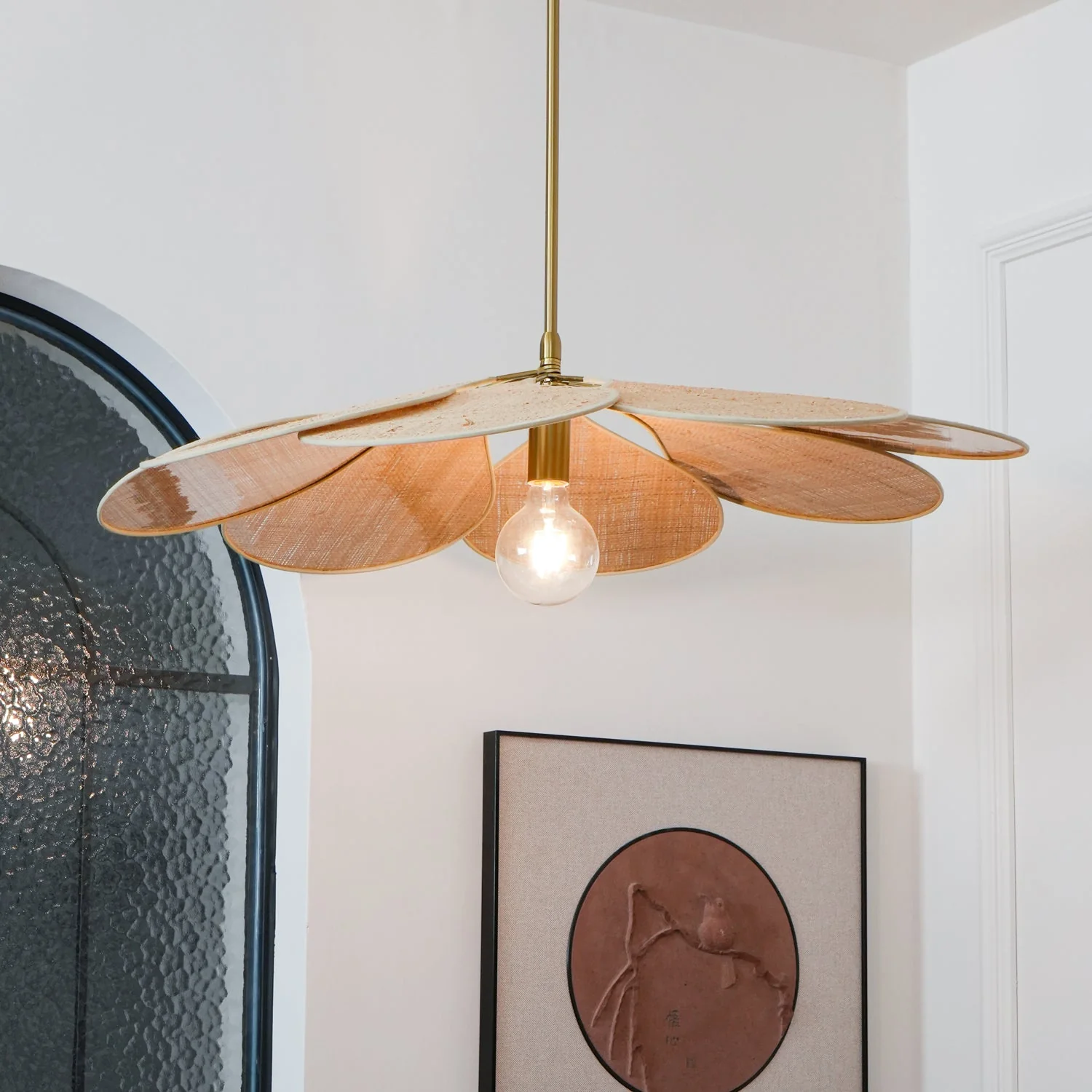Flora Bohemian Fabric Pendant Lamp - Image 22