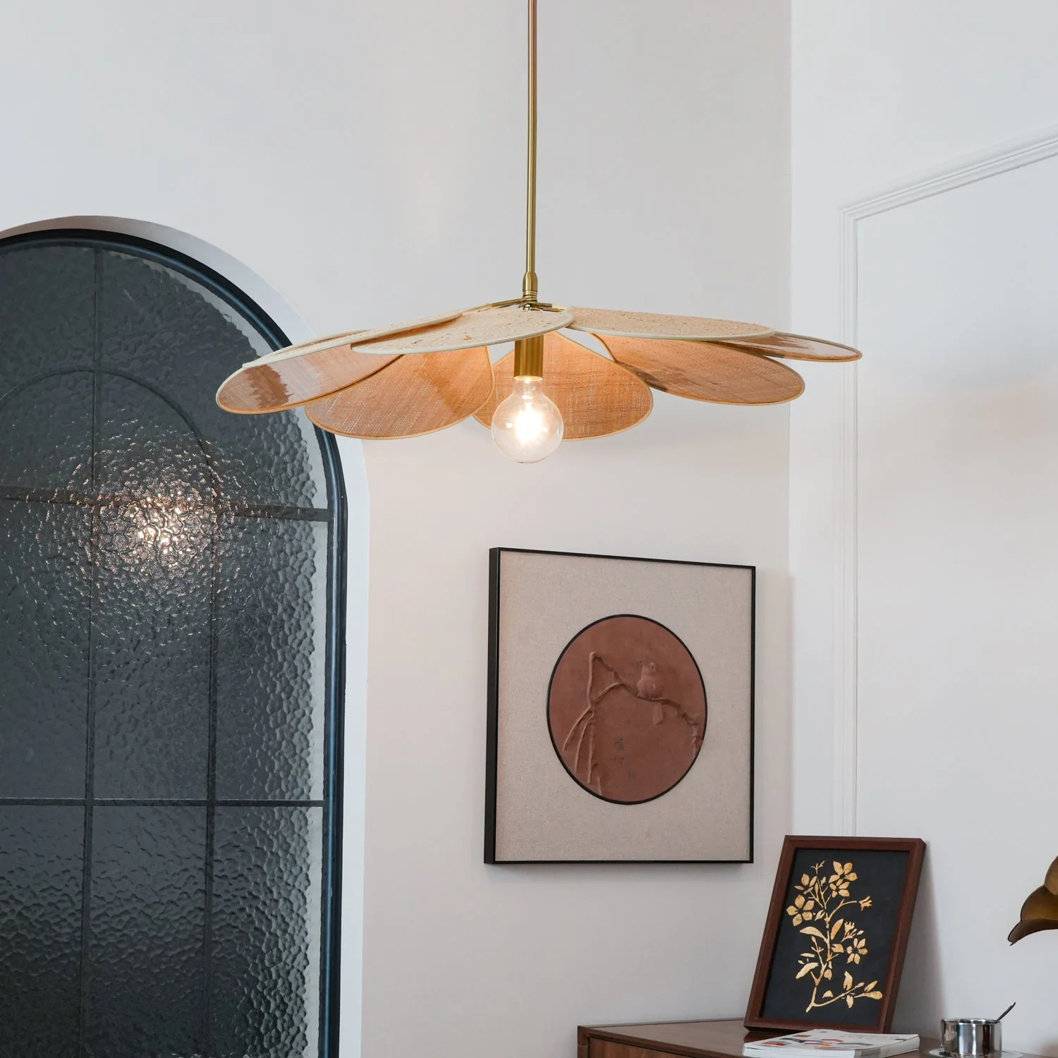 Flora Bohemian Fabric Pendant Lamp - Image 24