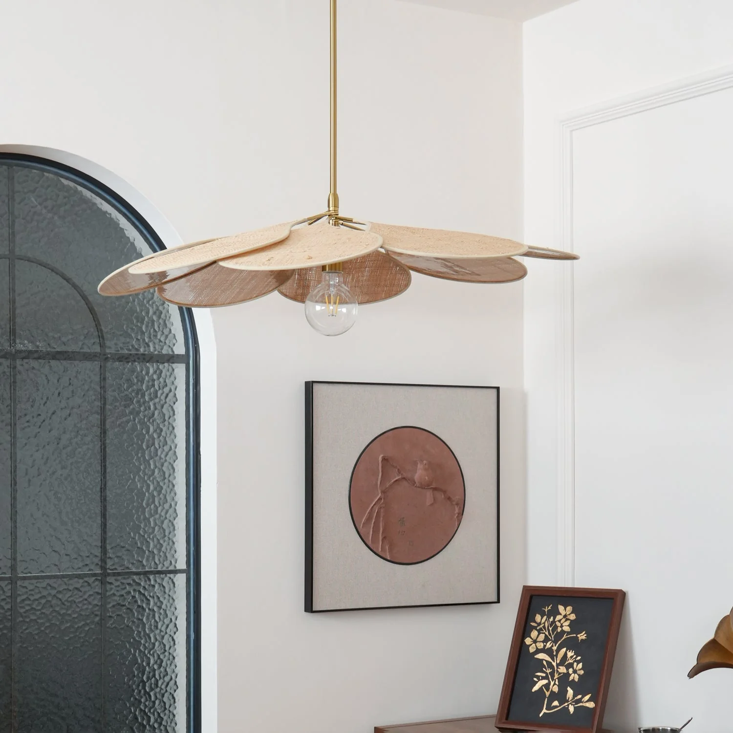 Flora Bohemian Fabric Pendant Lamp - Image 27