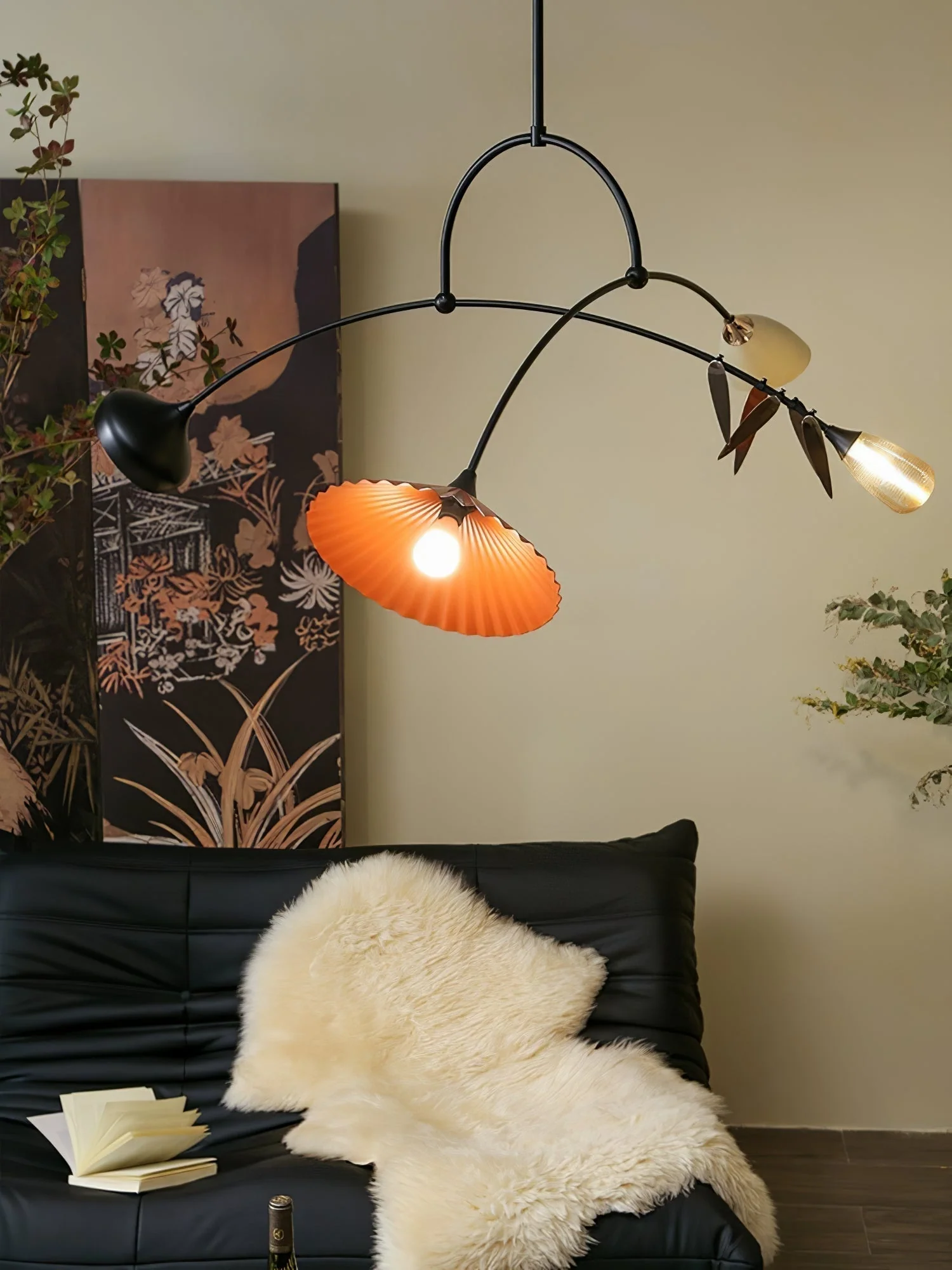 FloraCurv Glass Artisan Pendant Light - Image 10