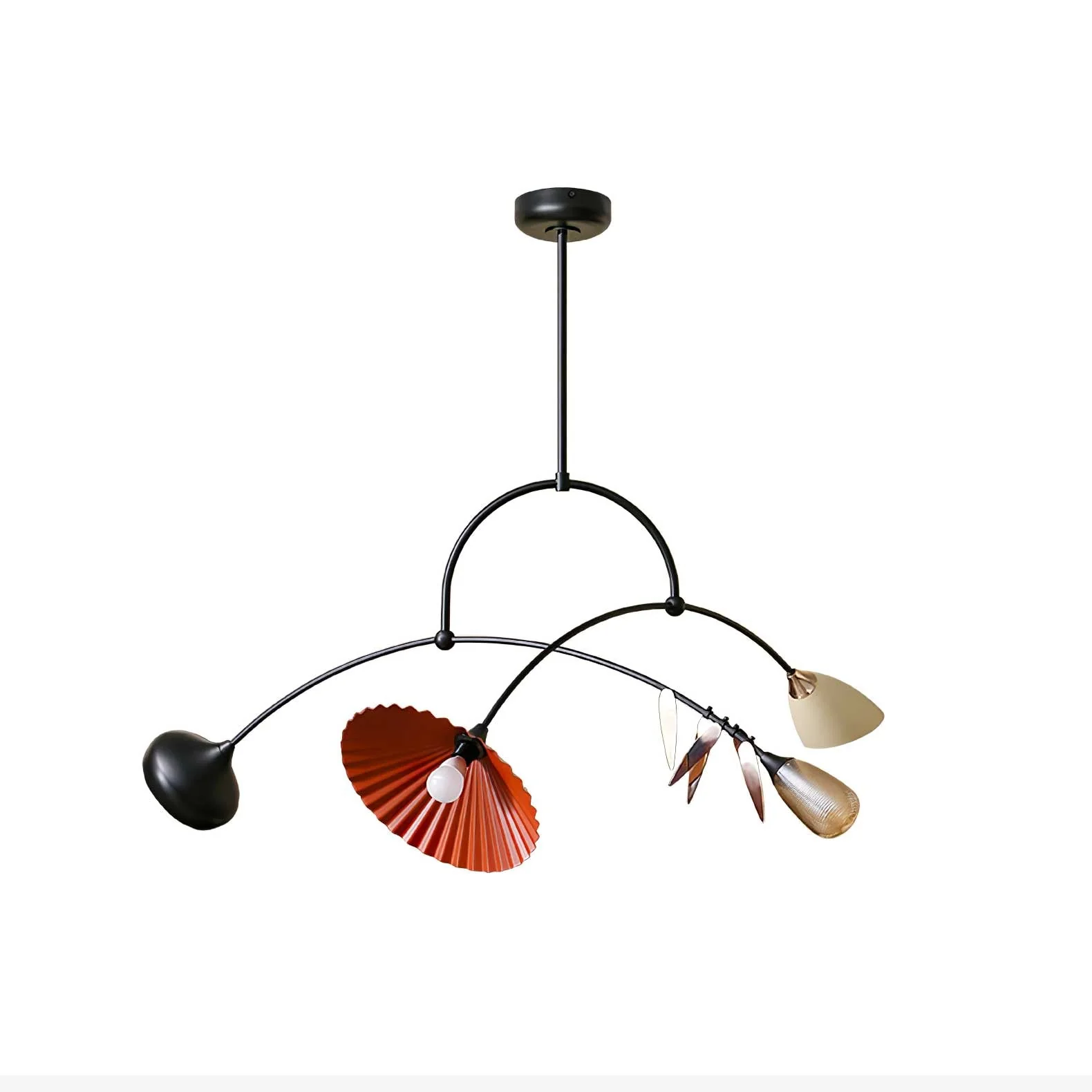 FloraCurv Glass Artisan Pendant Light - Image 18