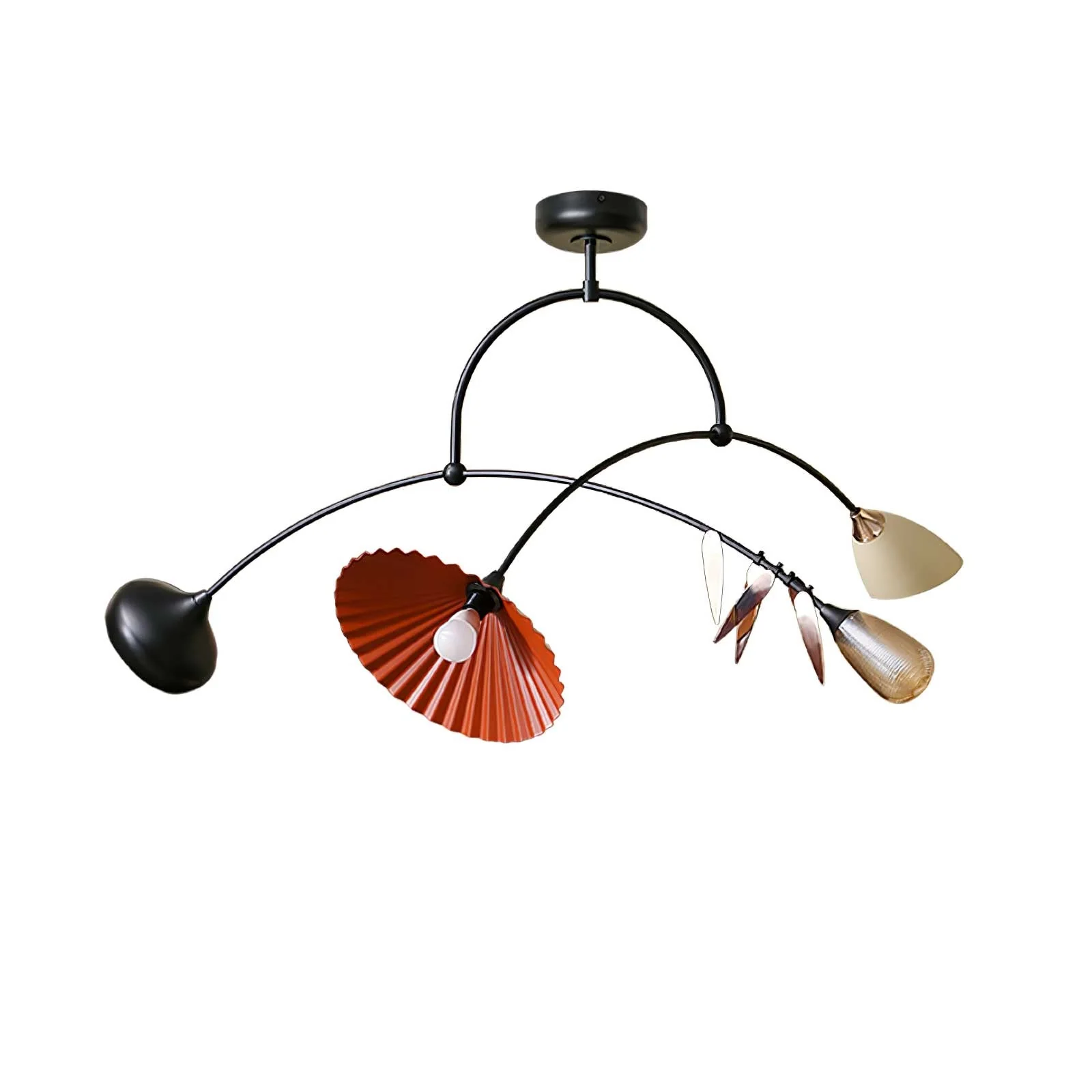 FloraCurv Glass Artisan Pendant Light - Image 19