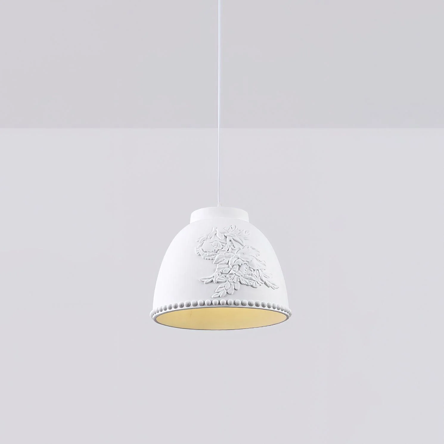Floral Embossed Flora Pendant Lamp - Image 15