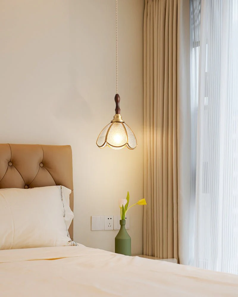 Floraner Brass & Glass Pendant Lamp - Image 10