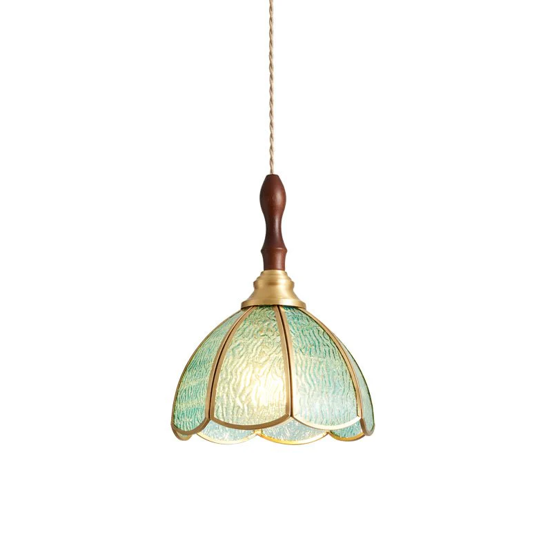 Floraner Brass & Glass Pendant Lamp - Image 14