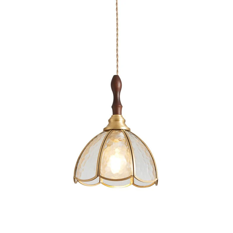 Floraner Brass & Glass Pendant Lamp - Image 2