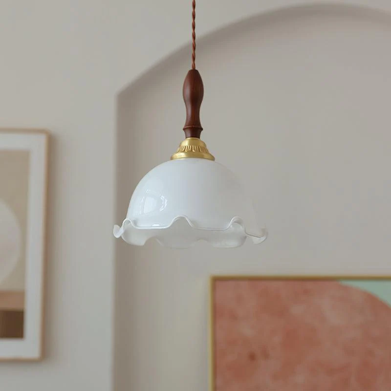 Floria Milky Flower Pendant Light - Image 14