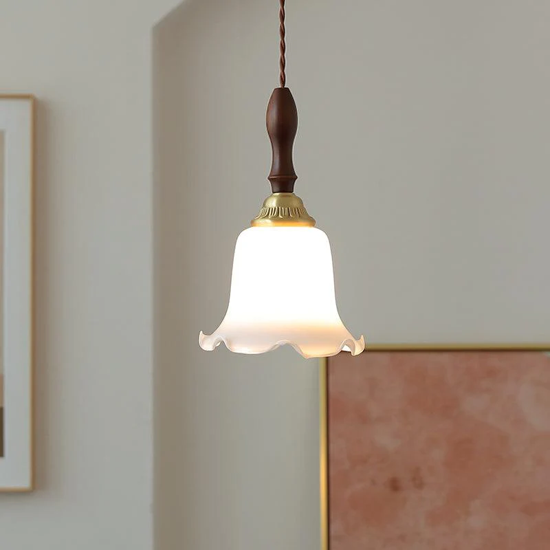 Floria Milky Flower Pendant Light - Image 6