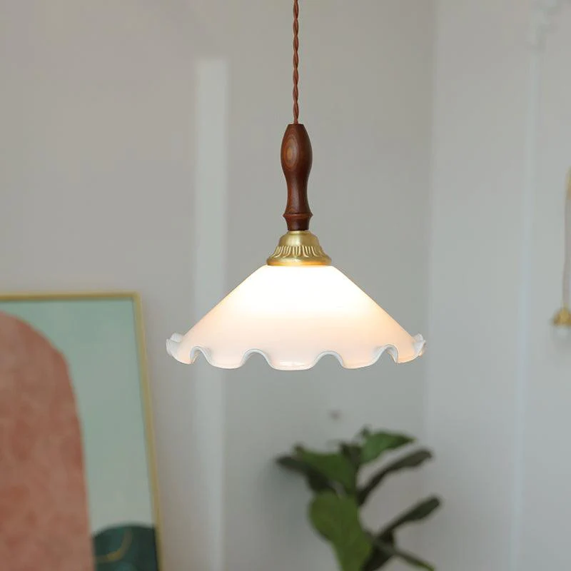 Floria Milky Flower Pendant Light - Image 8