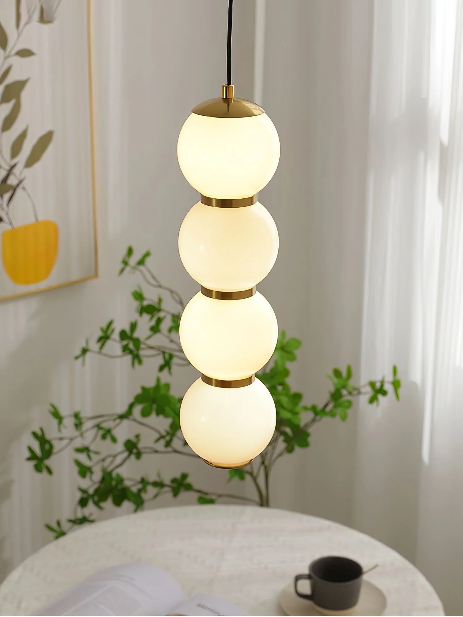Frankie Minimalist Glass Pendant Light - Image 13