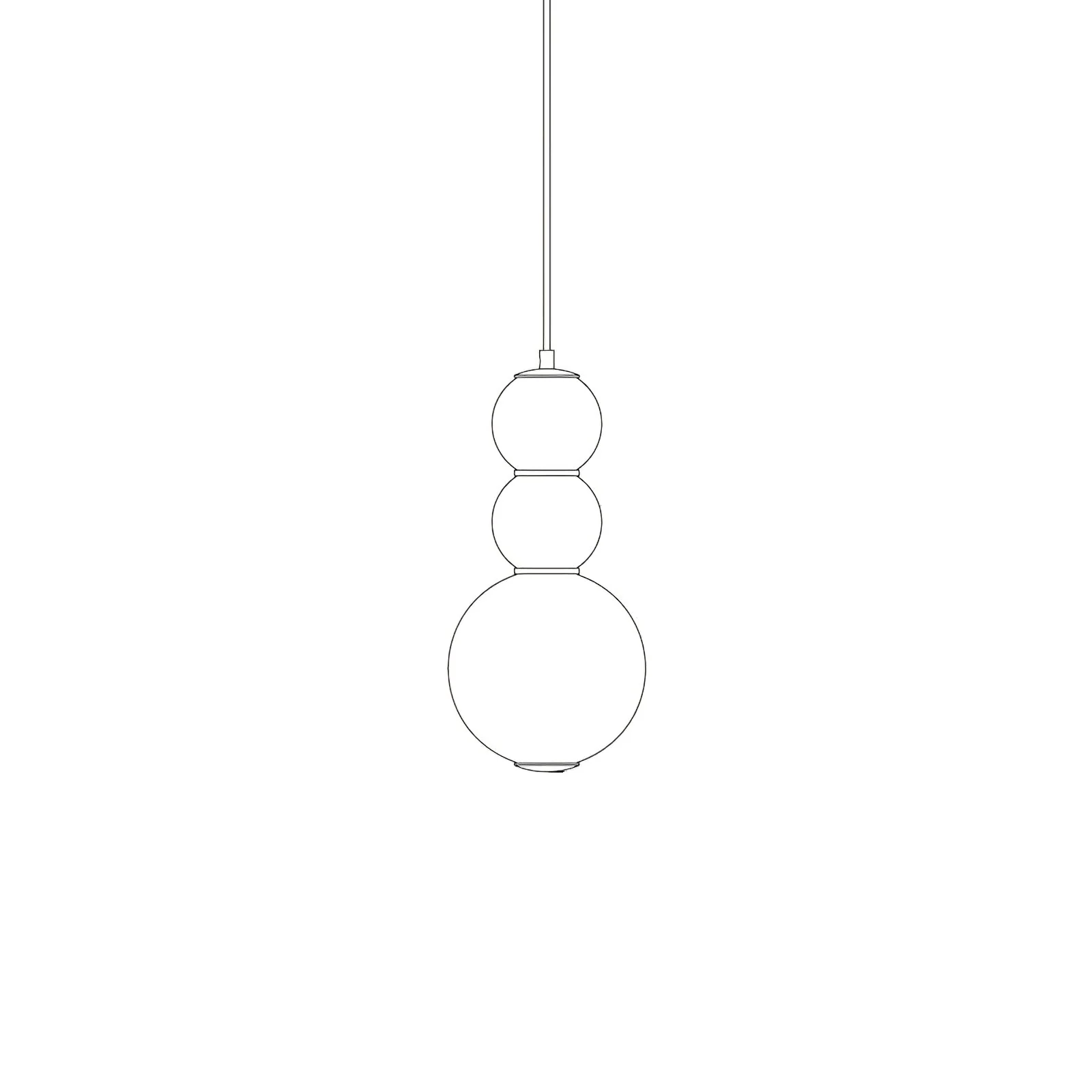 Frankie Minimalist Glass Pendant Light - Image 20