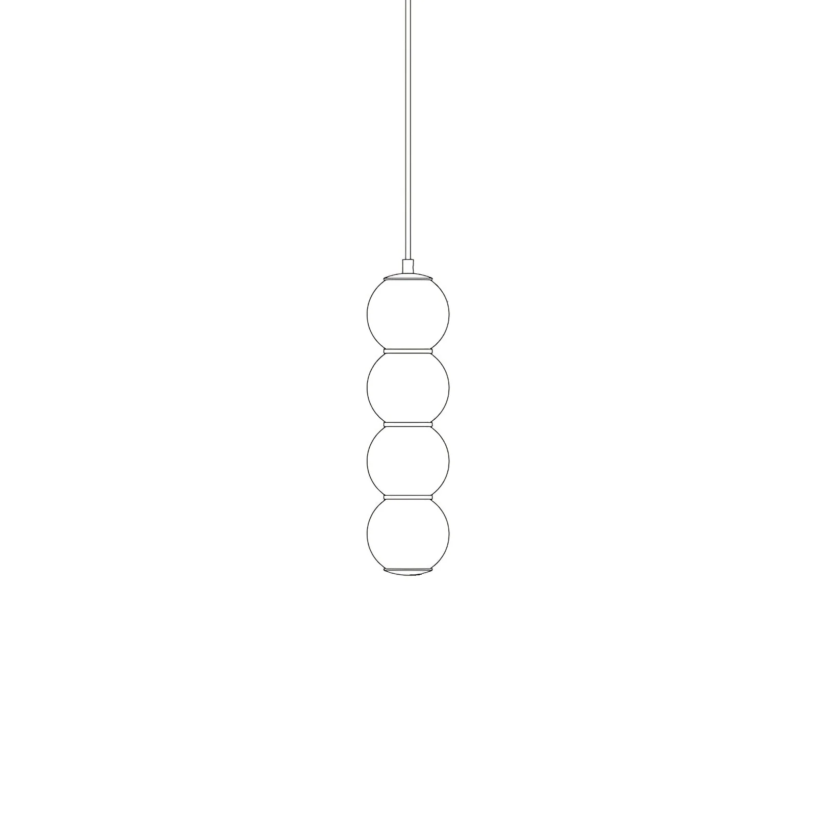 Frankie Minimalist Glass Pendant Light - Image 22